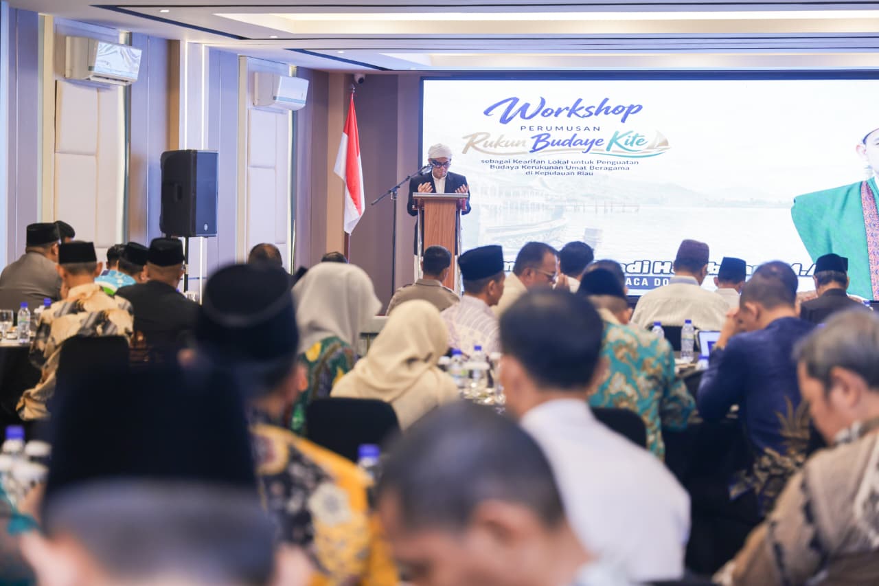 Gubernur Ansar Buka Workshop Rukun Budaya Kite, Perkuat Kerukunan Umat Beragama di Kepri