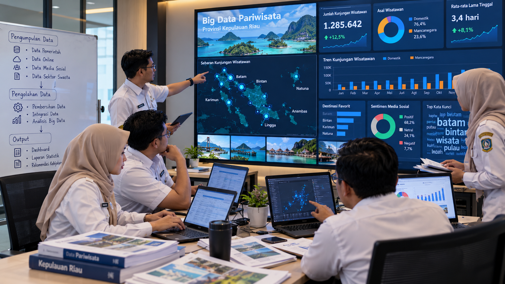 Pengumpulan dan Pengolahan Big Data Pariwisata Provinsi Kepulauan Riau