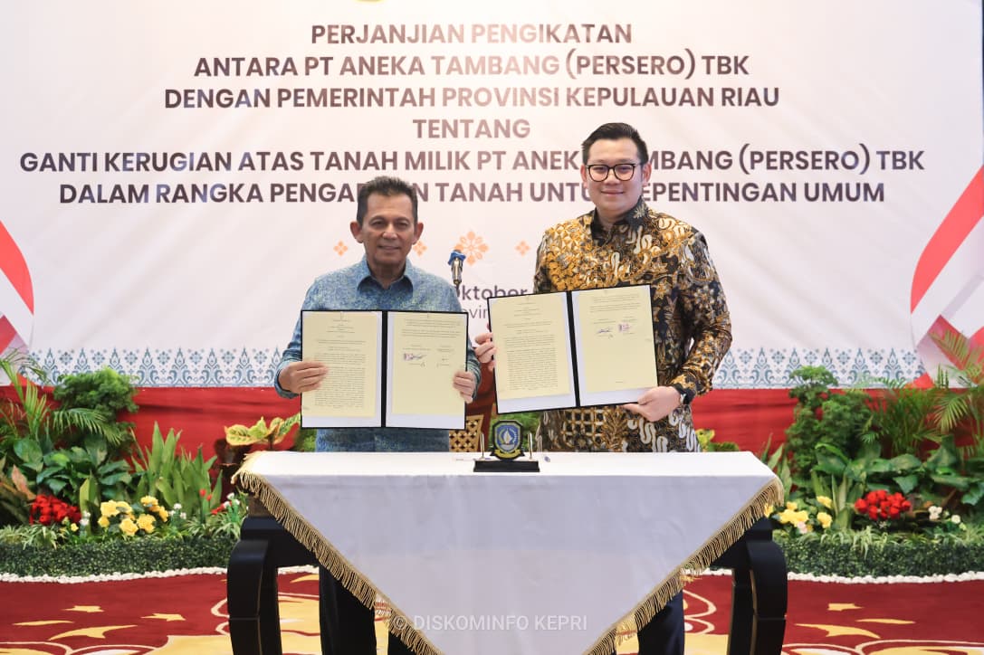 Gubernur Ansar: Sinergi ANTAM dan Pemprov Kepri Perkuat Fasilitas Publik di Taman Kota Kijang