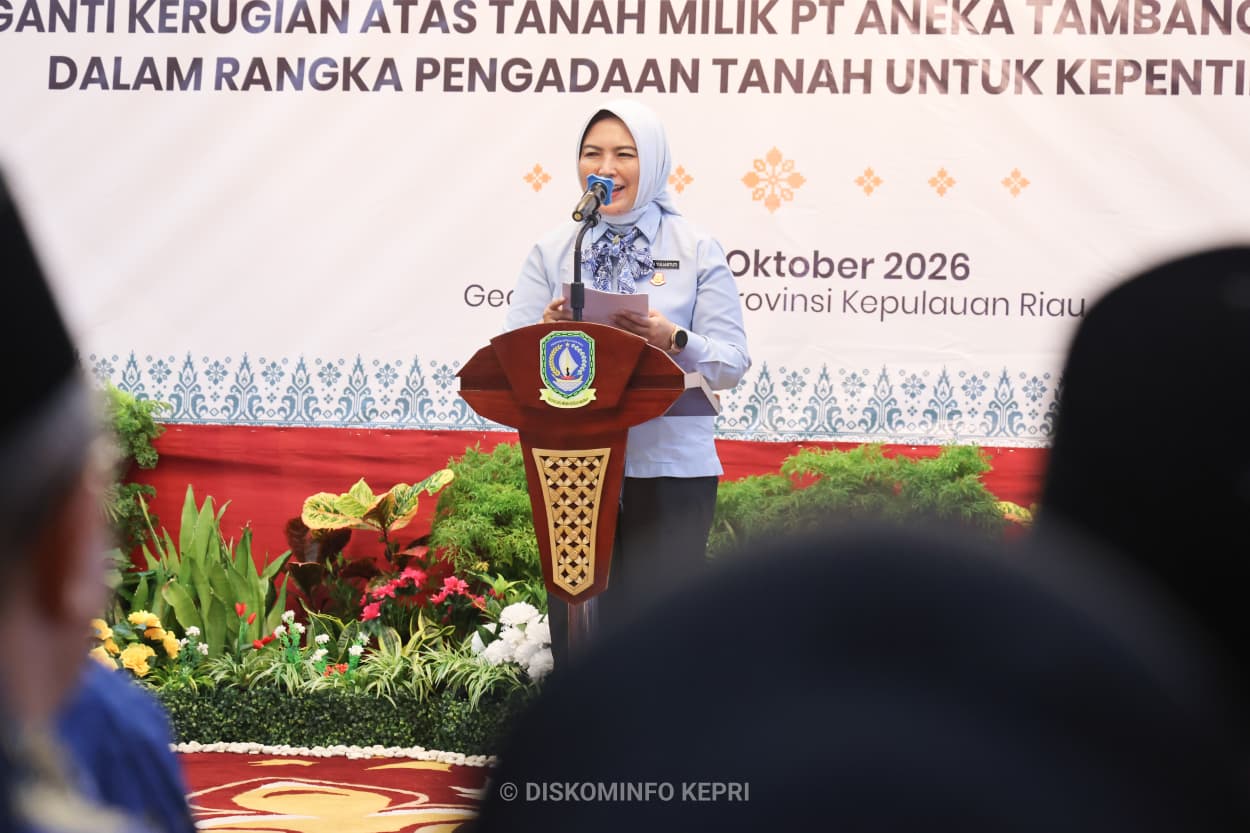 Gubernur Ansar: Sinergi ANTAM dan Pemprov Kepri Perkuat Fasilitas Publik di Taman Kota Kijang
