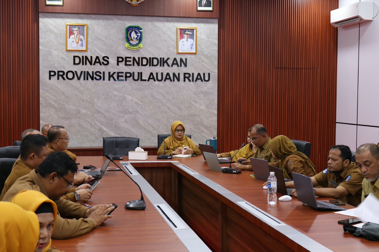 Disdik Kepri Bahas RKAS Dana BOSP Tahun Anggaran 2027
