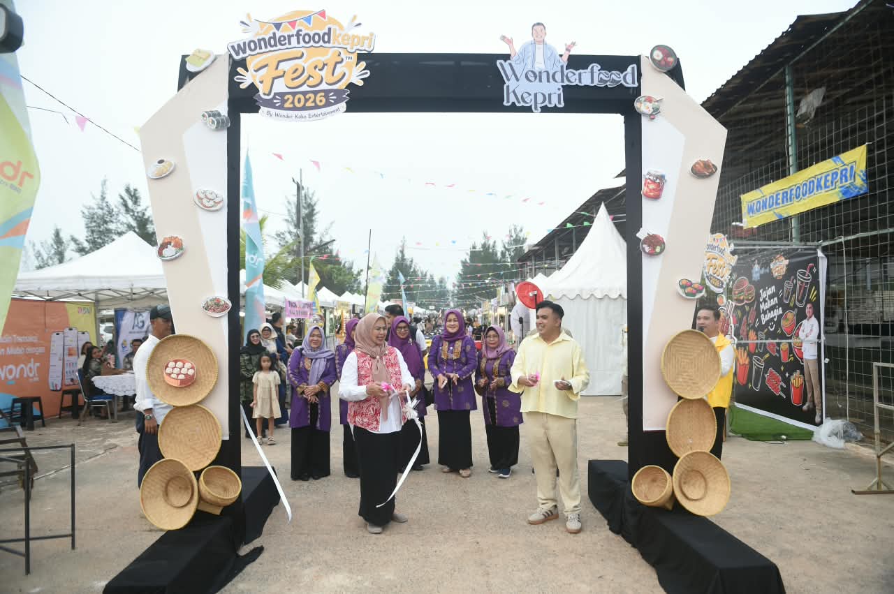 Wonderfood Fest 2026 Dibuka, Dewi Ansar Dorong Kuliner Lokal Jadi Magnet Wisata Kepri