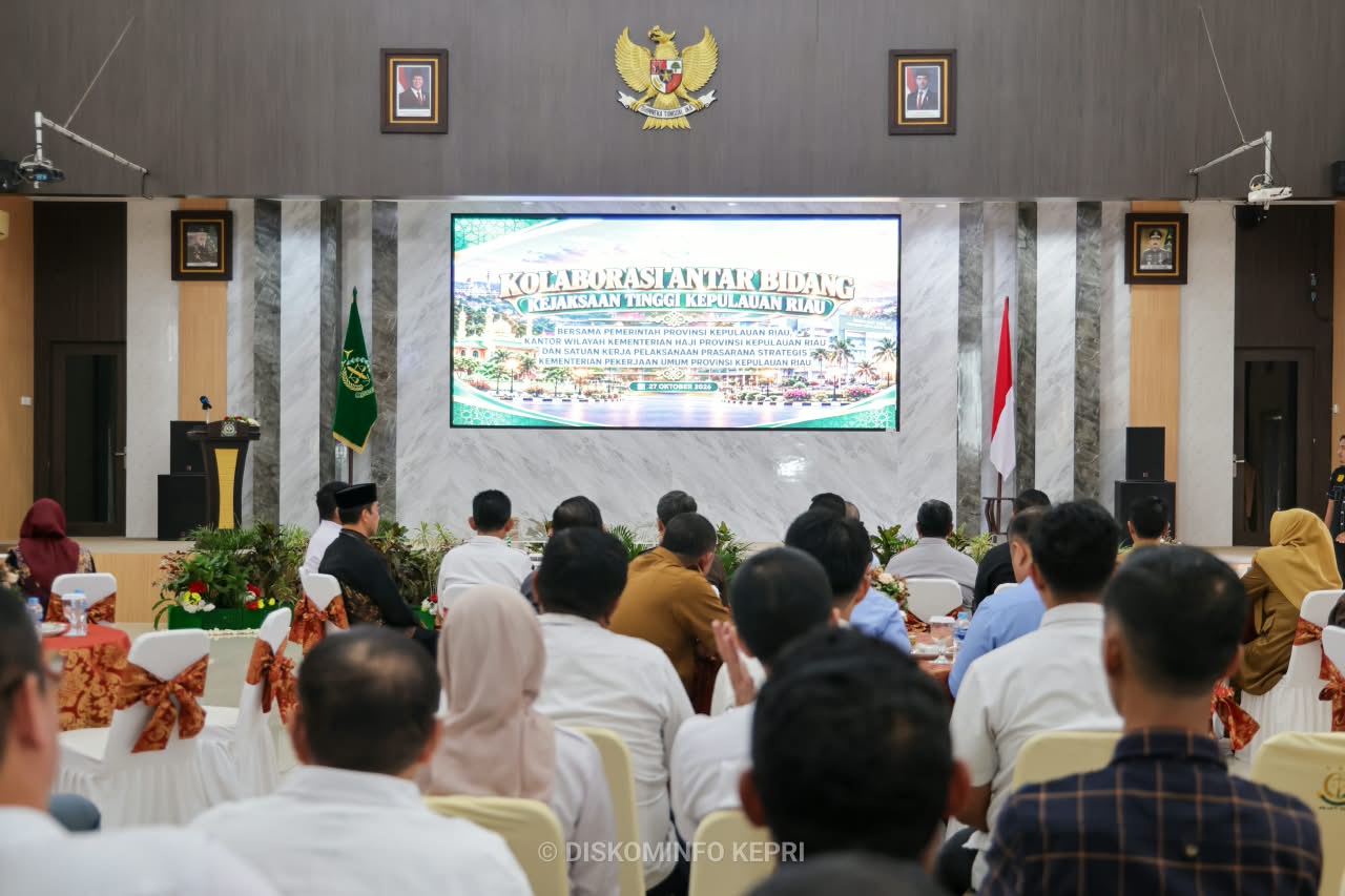 Pemprov Kepri dan Kejati Kepri Perkuat Pengamanan Proyek Strategis dan Pemulihan Aset Daerah
