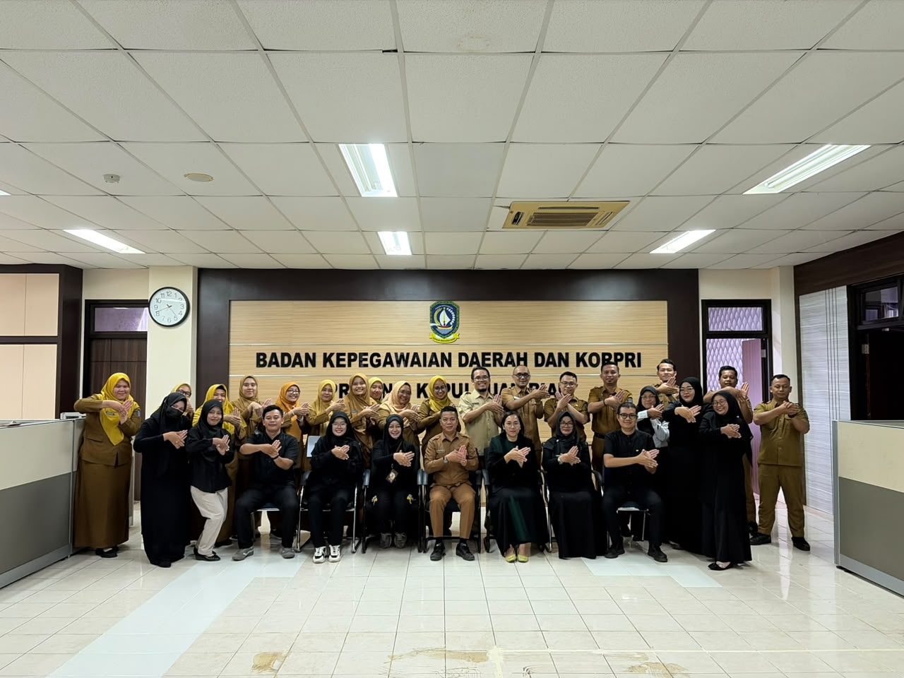 BKD & KORPRI Provinsi Kepulauan Riau Sambut Baik Gerakan Pecinta Bahasa Isyarat