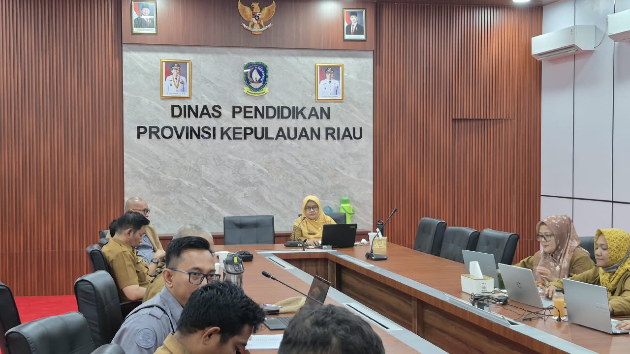 Disdik Kepri Evaluasi Pengelolaan BOSP SMAN, SMKN dan SLBN se Provinsi Kepulauan Riau