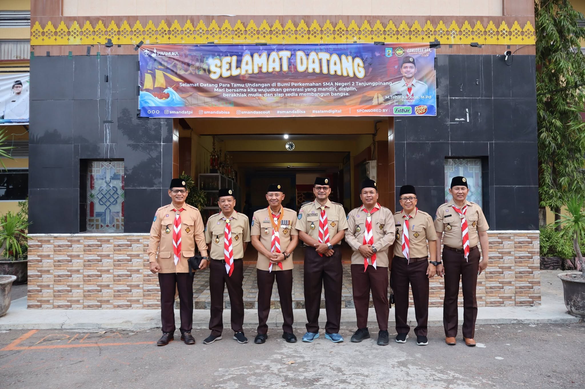 Dinas Pendidikan Kepri Hadiri Penerimaan Tamu Ambalan SMA Negeri 2 Tanjungpinang