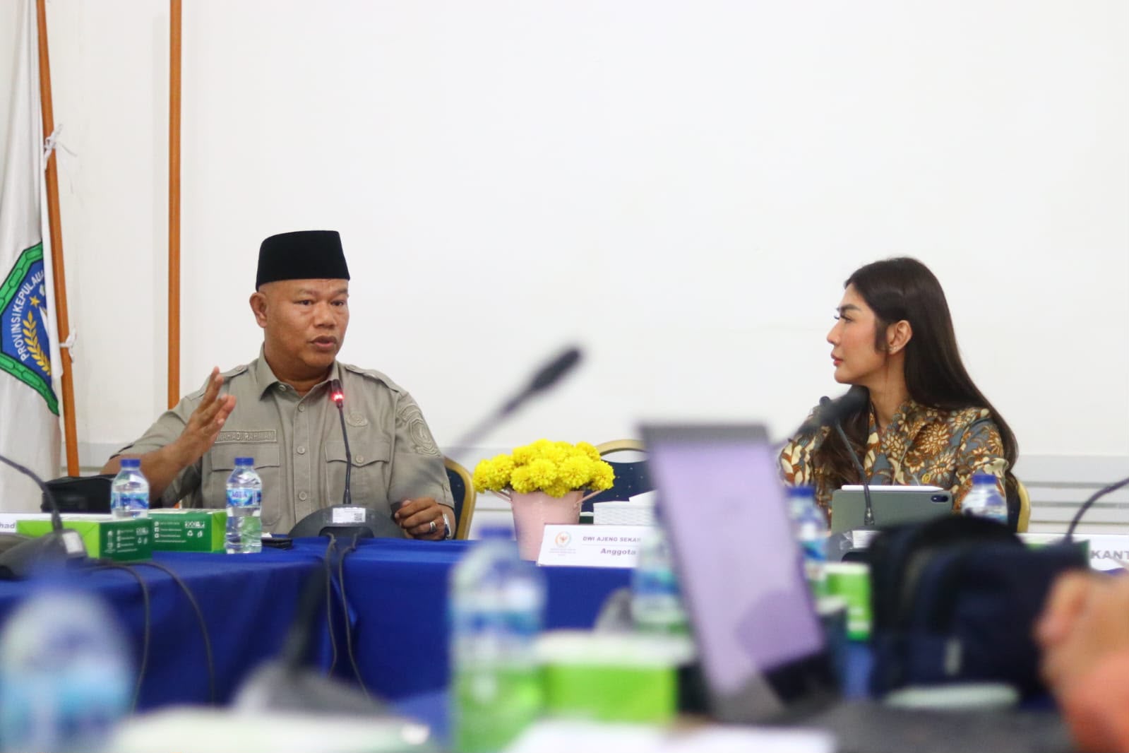 Senator Dwi Ajeng Sekar dan Dinsos Kepri Perkuat Regulasi Penanganan Bencana