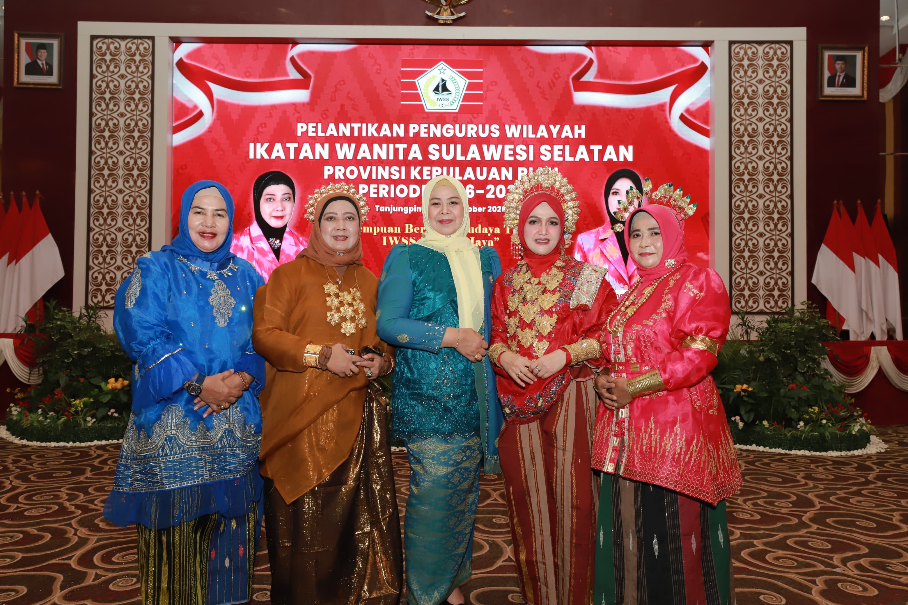 Hadiri Pelantikan IWSS Kepri, Mesrawati Tampubolon dan Rohani Apresiasi Peran Perempuan dalam Pembangunan dan Pelestarian Budaya