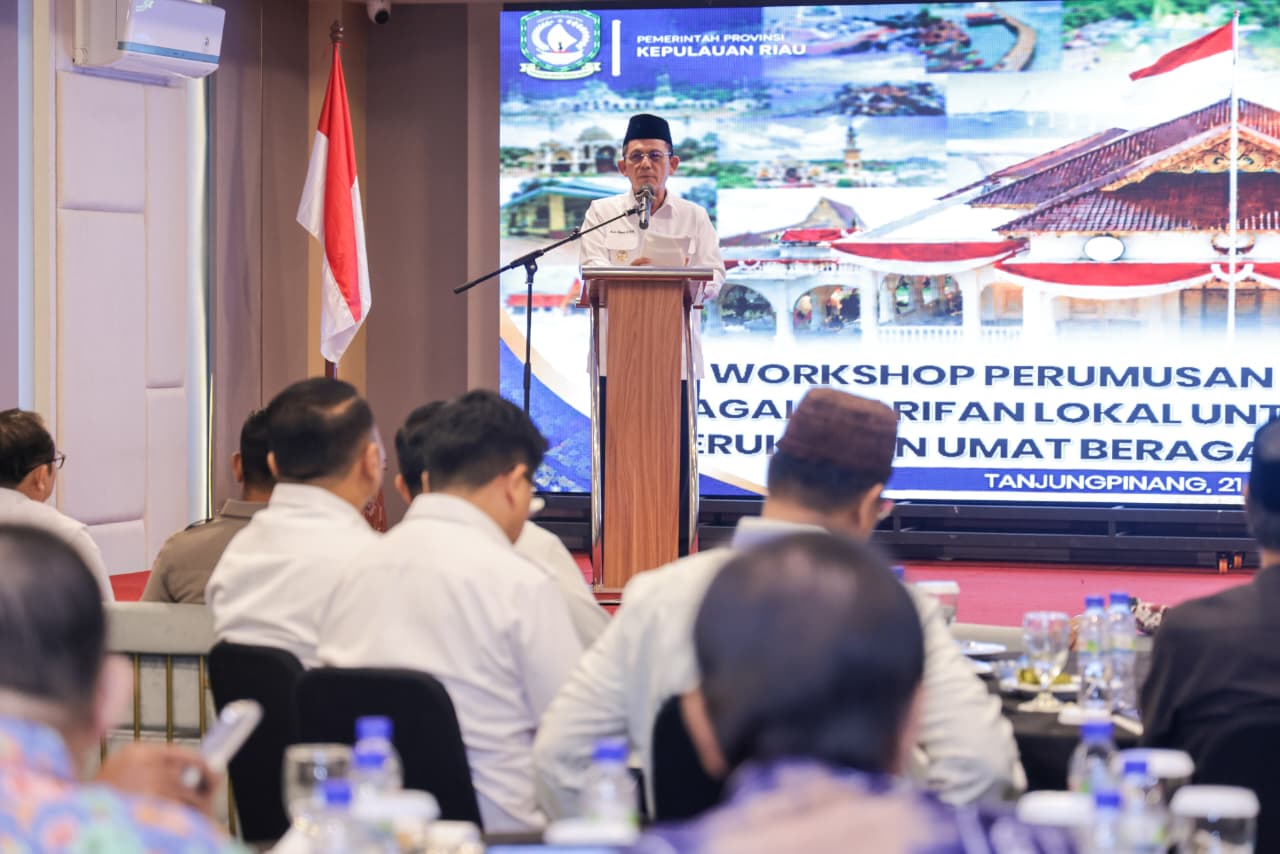 Gubernur Ansar Buka Workshop Rukun Budaya Kite, Perkuat Kerukunan Umat Beragama di Kepri