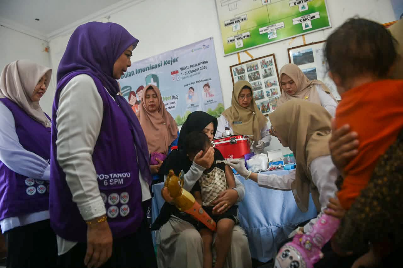 Bulan Imunisasi Kejar, Saatnya Orang Tua Lengkapi Imunisasi Anak