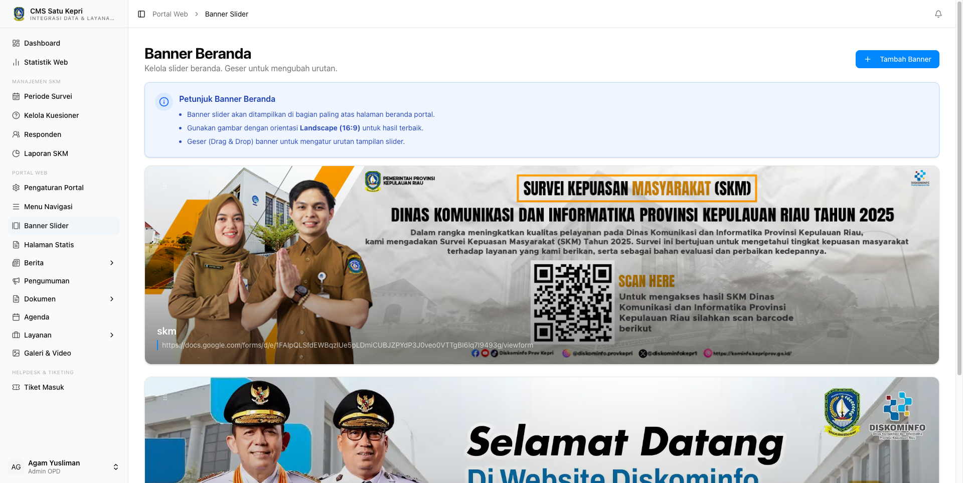 Slider Banner